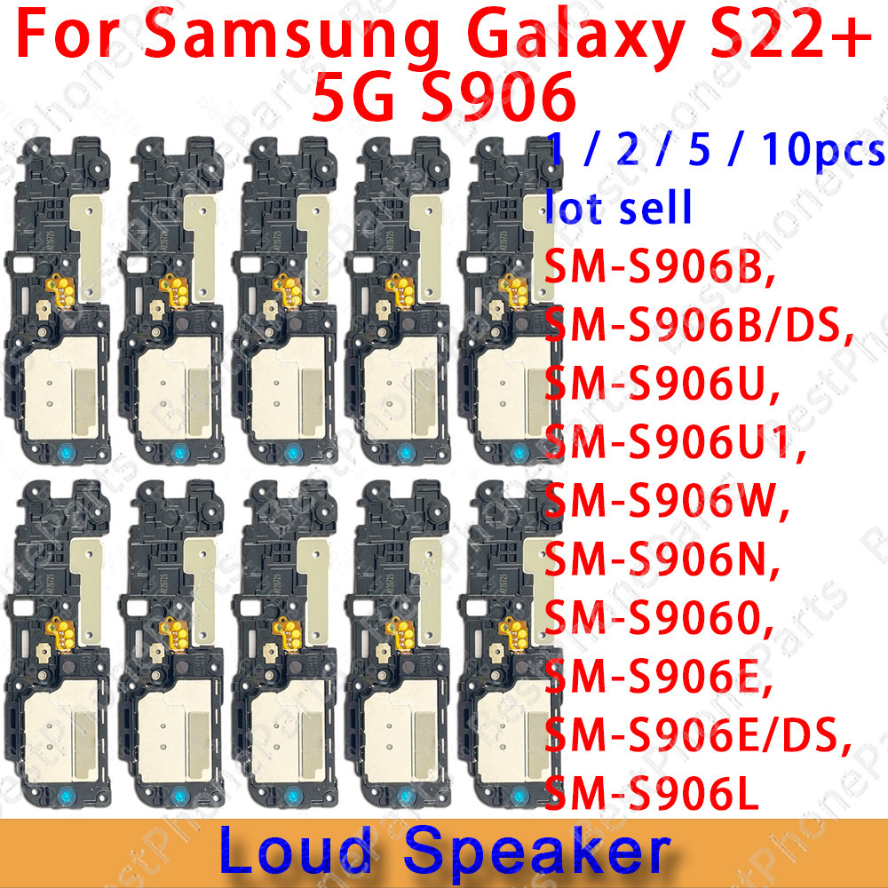 1/2/5 Pçs Lote Vender Para Samsung Galaxy S22 + 5G SM-S906 Alto-Falante Inferior Buzzer Campainha Módulo De Som Placa Pe