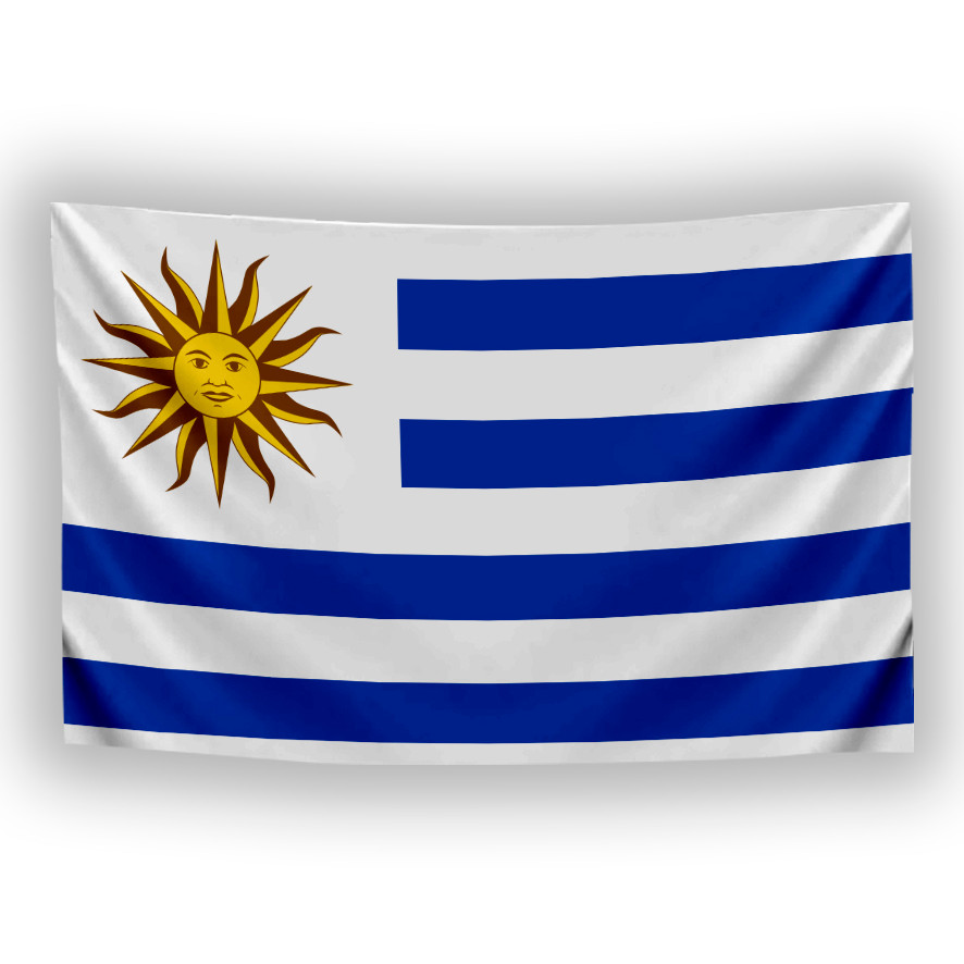 Bandeira Uruguai Tecido Bember