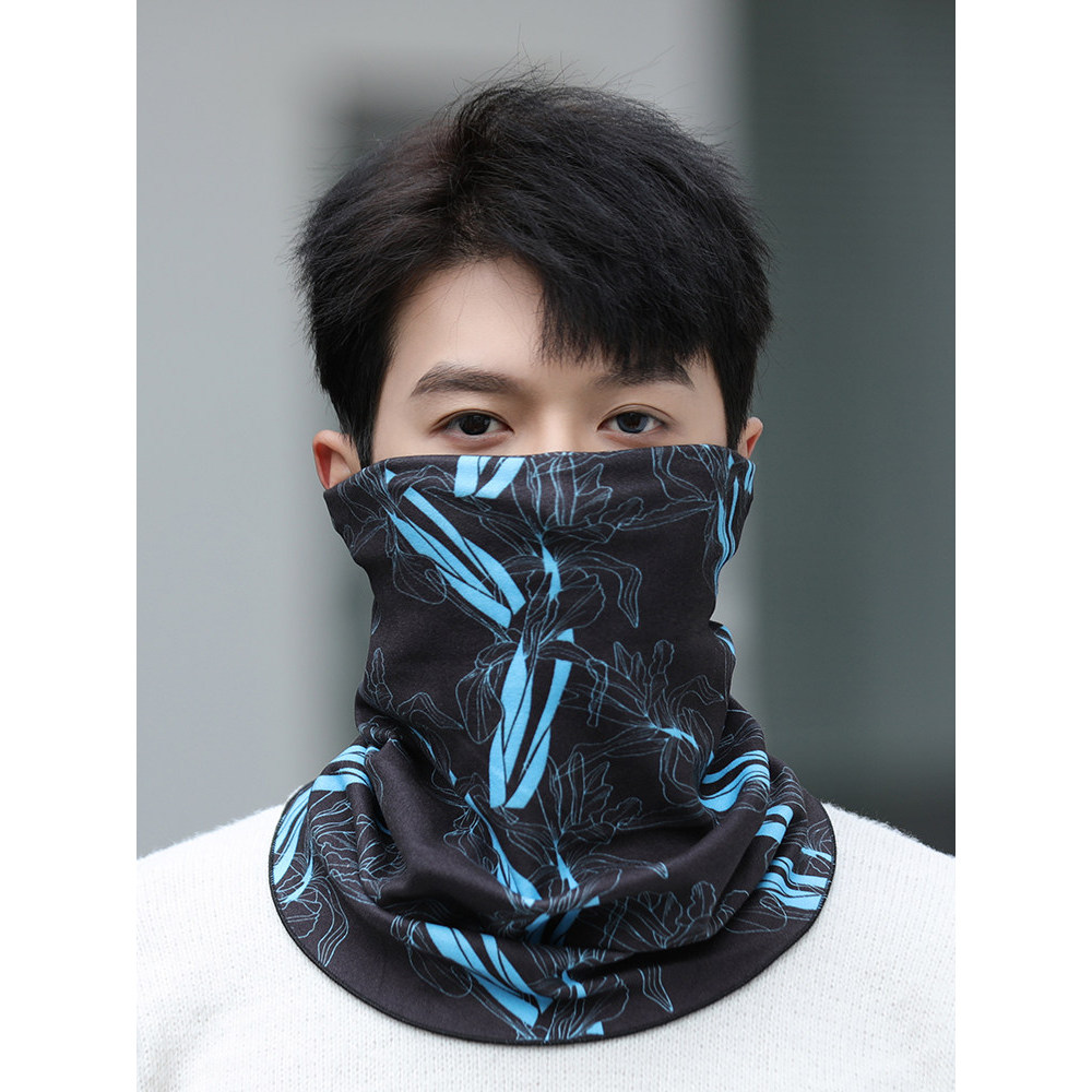 Retro variedade lenço masculino feminino estilo inverno condução ciclismo esportes protetor de coluna Cervical cachecol