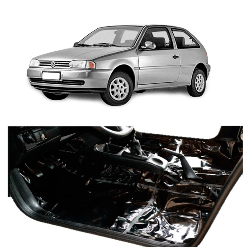 tapete Carpete Assoalho Vinil Liso Gol G2,g3,g4 2 e 4 portas