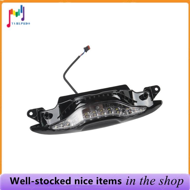 LED Frente Inferior Carenagem Transformar Luz Para CVO Road Glide FLTRX Limitado Trike 3 Lâmpada Indicadora Preta