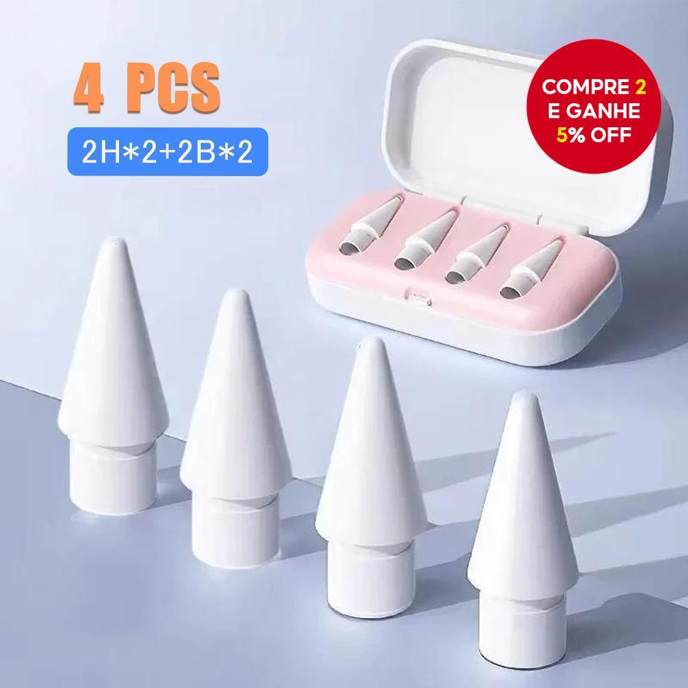 Novas Pontas Finas e Macias: Refil de Lápis 4pcs/6pcs para Apple Pencil 1/2/3 (U