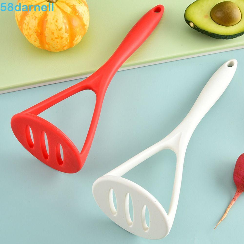 Espremedor De Batata De Silicone DARNELL , Esmagamento De Abacate Antiaderente Sem Riscos , Triturador Manual De Vegetai