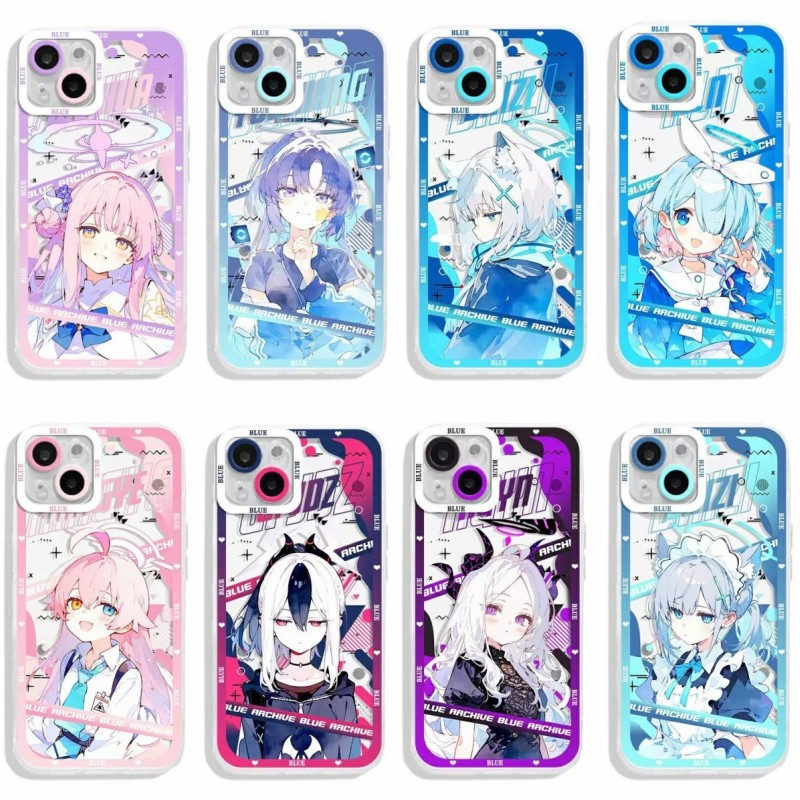 Capa De Telefone Para Samsung Galaxy M54 M23 J4 J6 Plus J7 J2 Prime G530 A7 2018 Celular Transparente TPU Azul Arquivo L