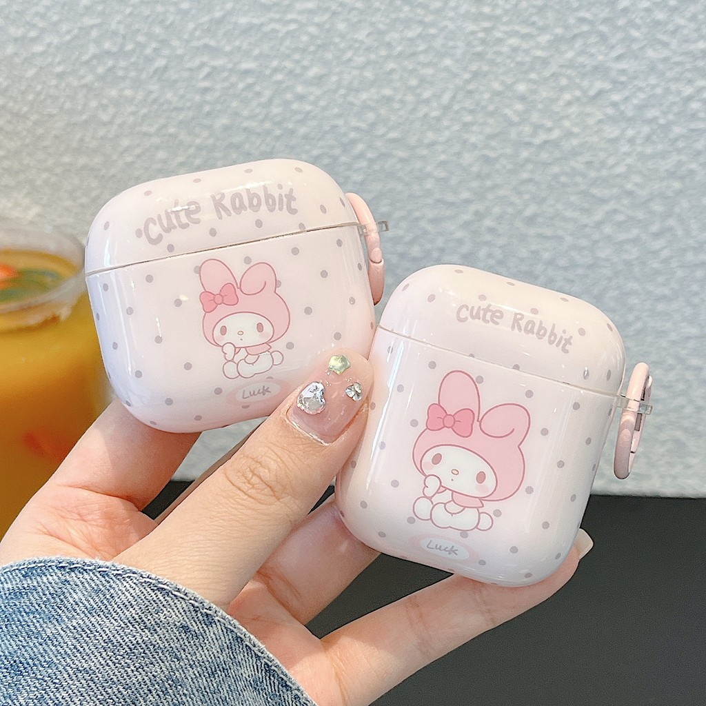 Capa ins Para AirPods , Protetora Fone De Ouvido Apple , Corrente Fofa De Desenho Animado Adequada 4 1/2 Pro/2 3 Antider