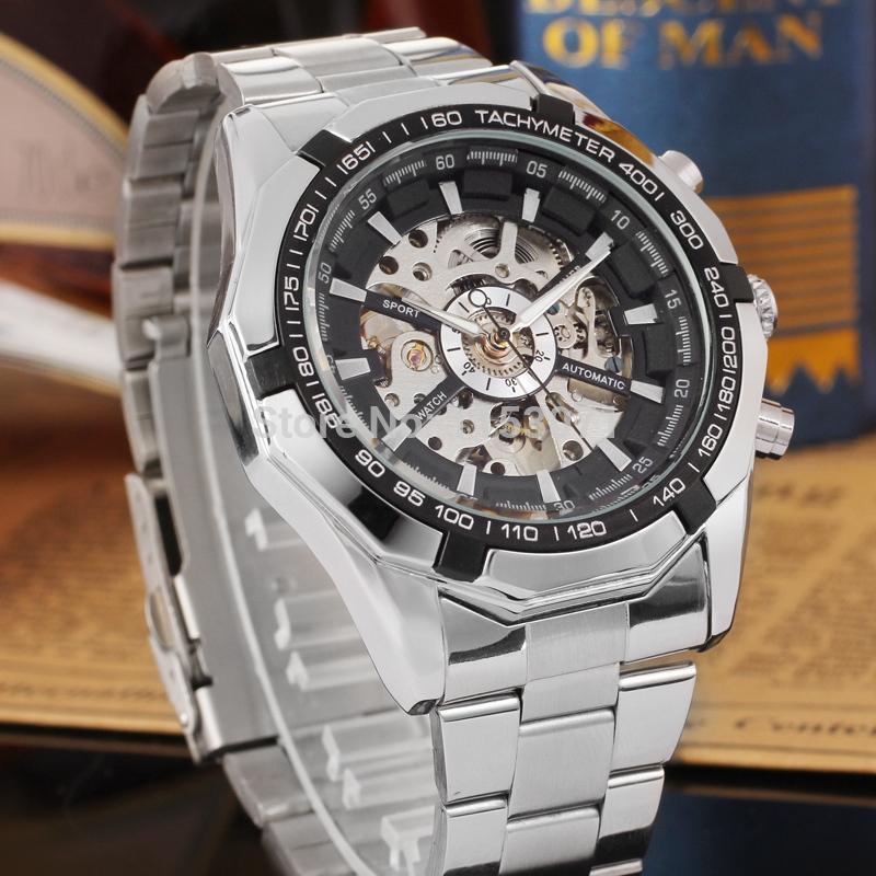 T Win ner Relógio Esqueleto Completo Masculino Relógio Mecânico Totalmente Automático Masculino Relógio Mecânico Automát