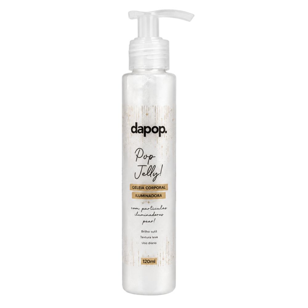 Dapop Geleia Corporal Iluminadora  Pearl 120ml