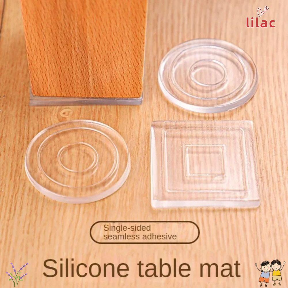 LILAC 4 Pés De Placa De Corte C , Almofadas De Móveis Absorventes De Choque Multifuncionais , Almofada Antiderrapante Pa