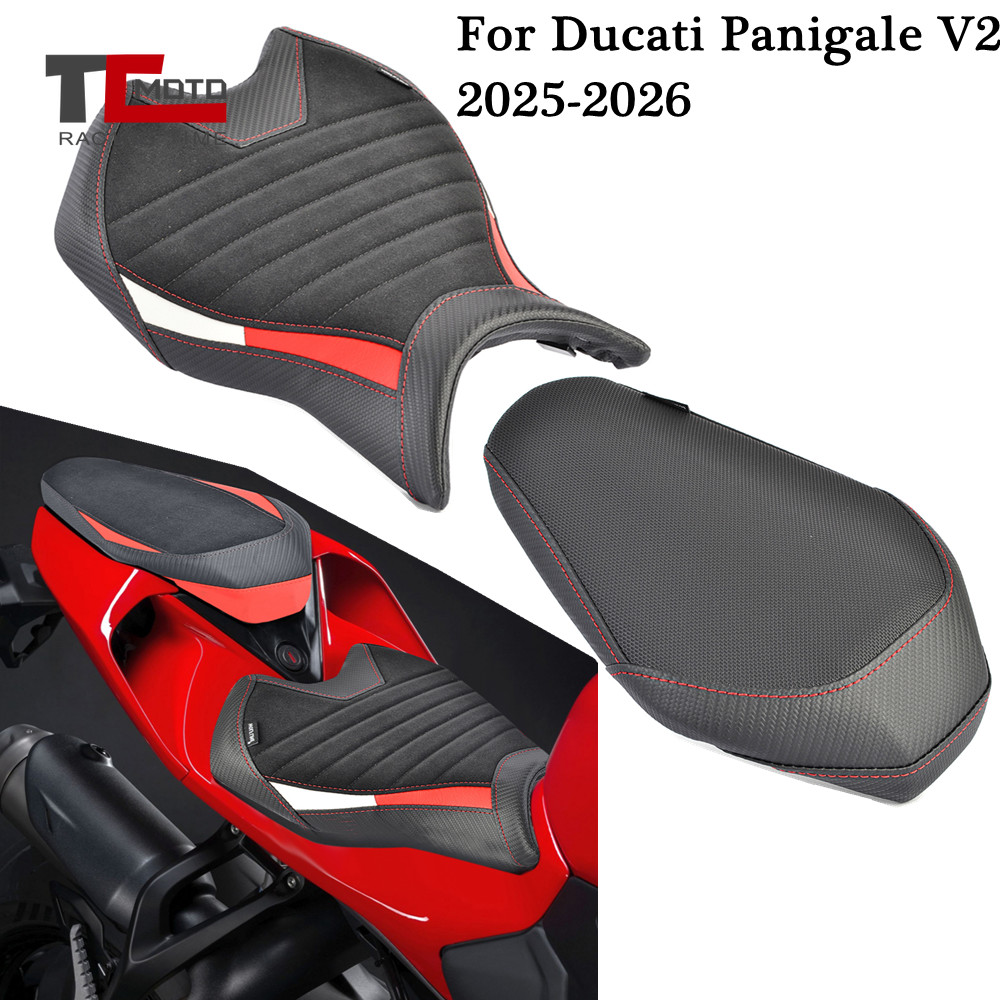 Capa De Almofada Para Passageiro Traseiro , Assento Dianteiro Motorista , Ducati Panigale V2 2025-2026 , Acessórios Moto