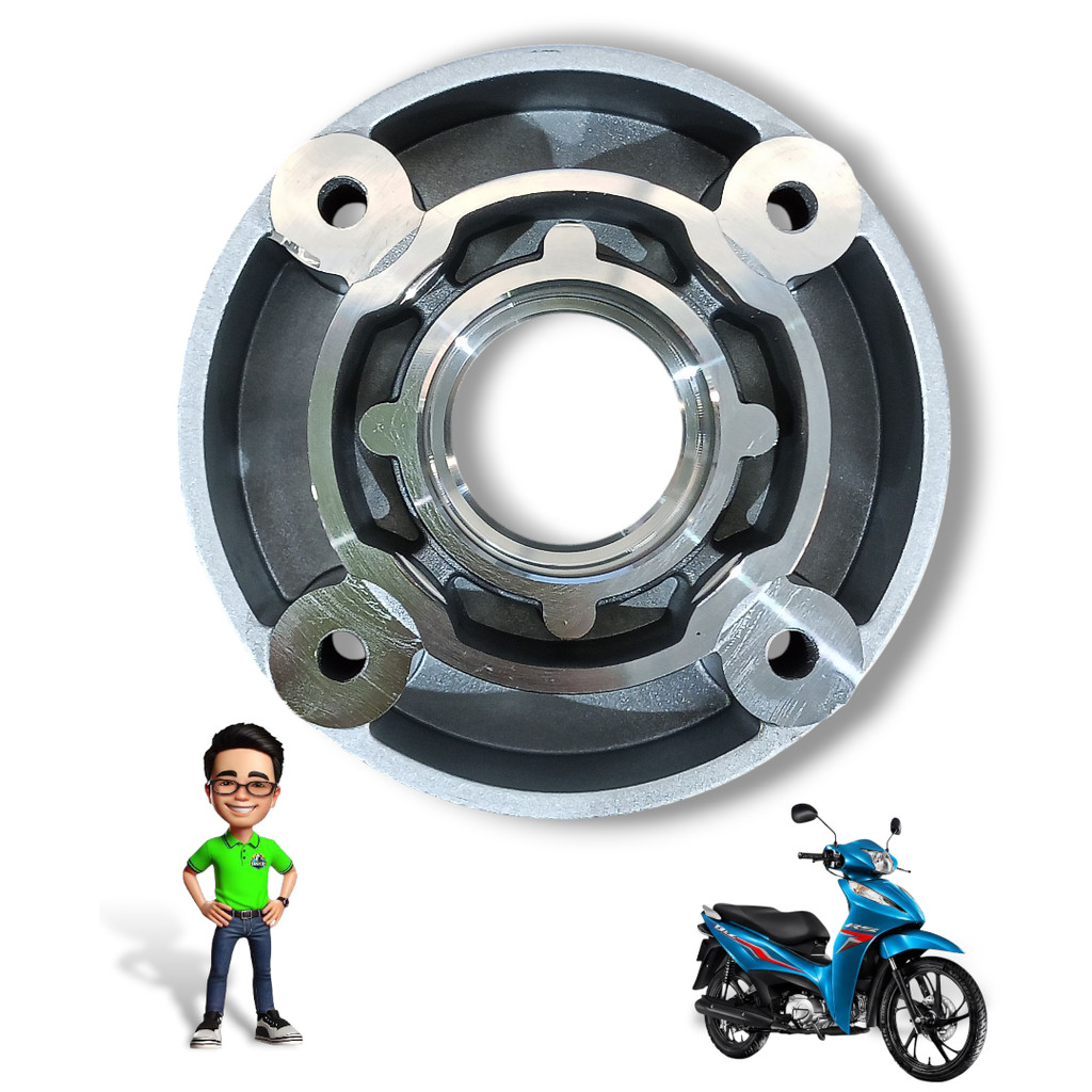 Flange Cubo De Roda Honda Biz 125 2009 Á 2010 Ks / Es