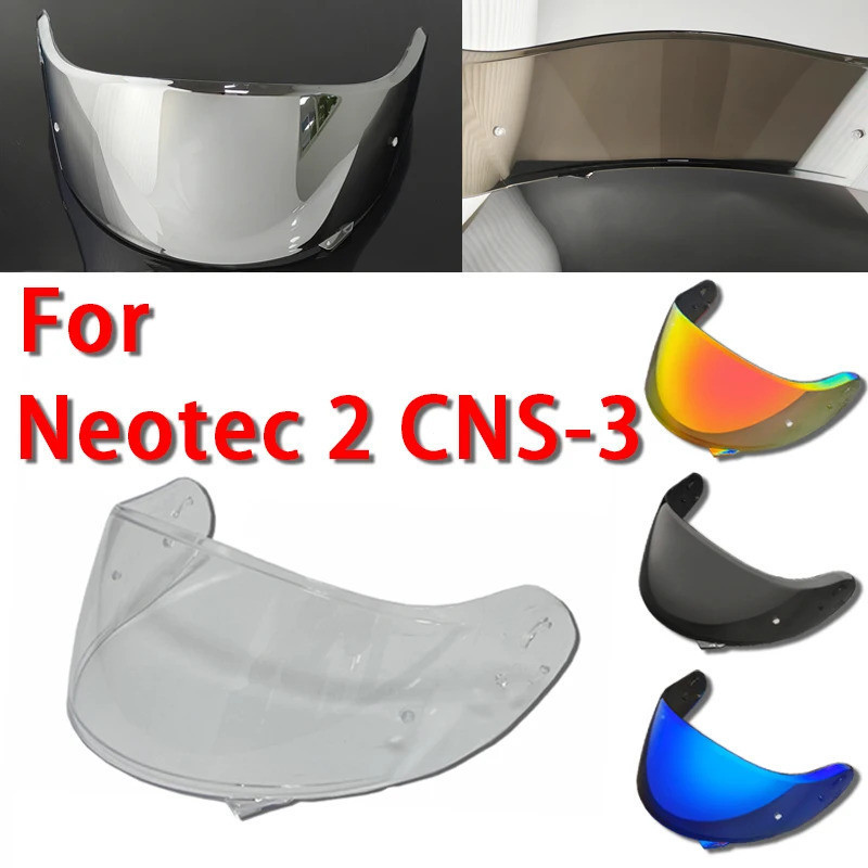 [2026NOVO] Viseira de Capacete CNS-3 para Shoei Neotec 2 Neotec II NOHX