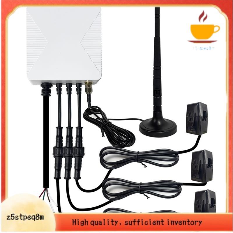 Tuya Vida Inteligente 3 Fase WiFi KWH Medidor 500A Braçadeira De Energia Transformador Corrente App Monitor E Consumo Re
