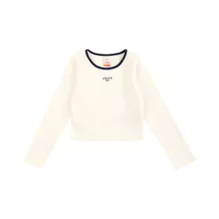 Blusa Cropped Manga Longa Infantil Menina Marisol