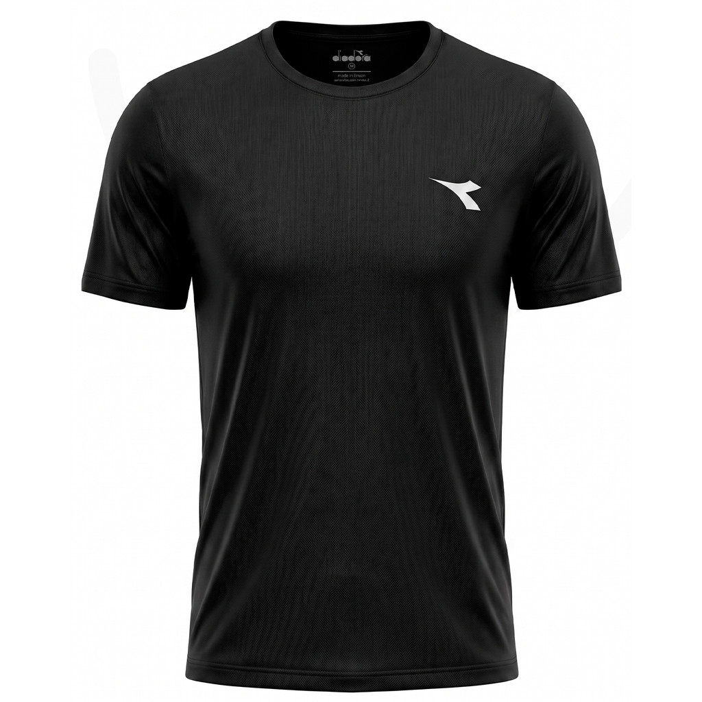 Camiseta Masculina Plus Size Diadora Original Casual Manga Curta Academia · foto 2