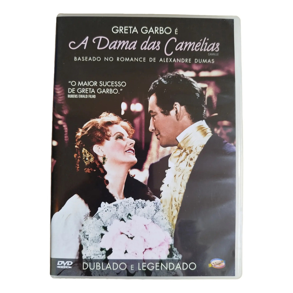 DVD Filme A Dama Das Camélias 1936 George Cuckor Greta Garbo