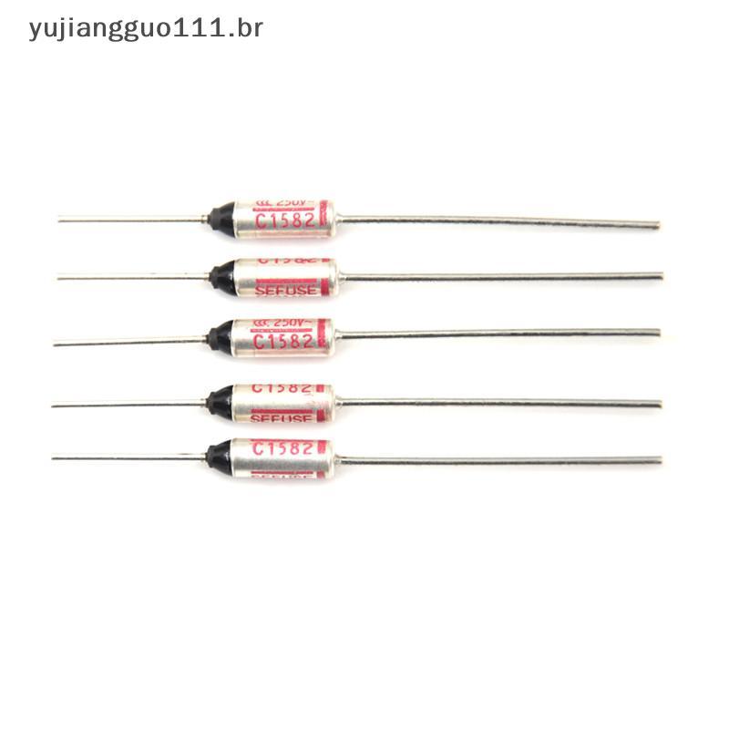 # Novo 5pcs SF214E Cortes De Esgoto Fusível Térmico NEC 216 ° C 216 Celsius Grau 10A 250V .