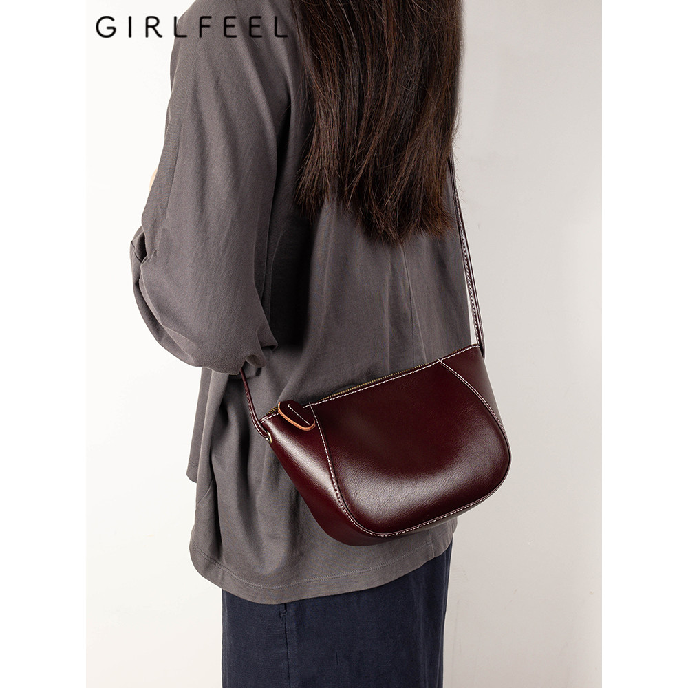 Gofini bolsa pequena feminina 2026 novo estilo na moda bolsa feminina moda retrô bolsa mensageiro bolsa de ombro bolsa b