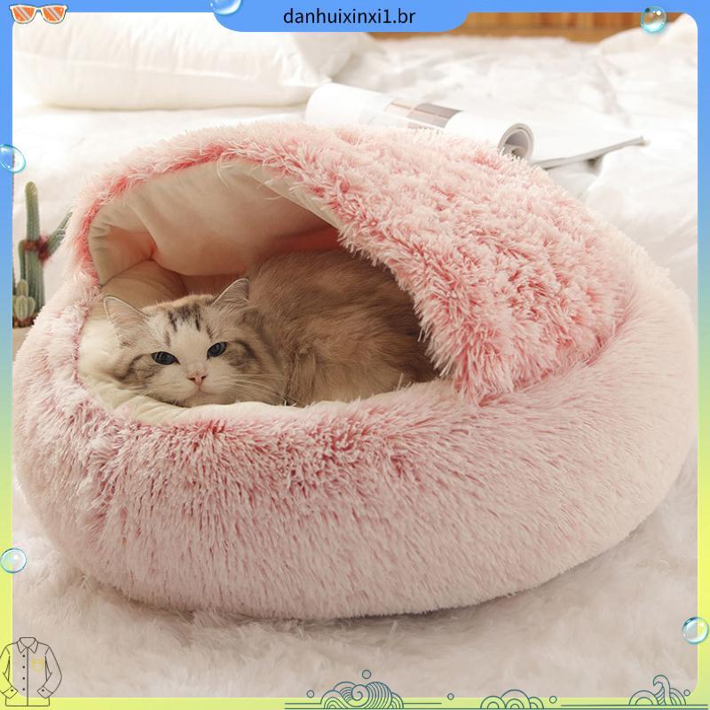 Kennel Mat Basket Pet Suprimentos De Inverno Caverna Batata1 Saco De Dormir Almofada Gato Cama De Gato