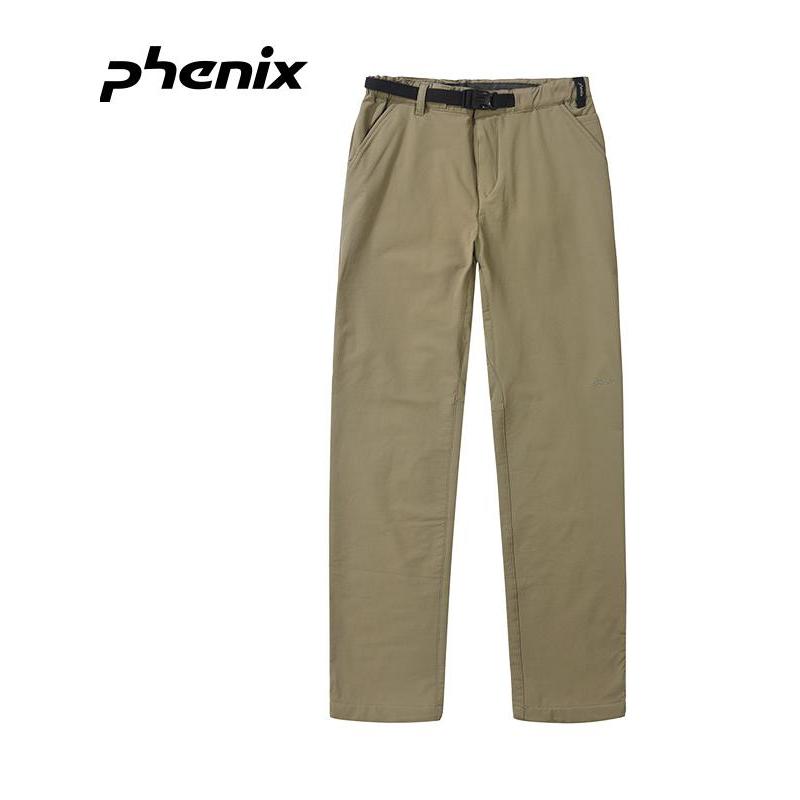 Phenix Phoenix Urban Ladies Quatro lados elásticos repelentes de água esportes ao ar livre lazer calças soltas de tecido