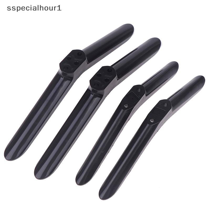PCL 1 Par Base De Televisão Mesa Suporte Pernas Pedestal Substituição Montagem Perna Plástico Pés Universal Pé N