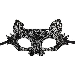 Máscara de Renda para Mulheres, Máscara Veneziana, Máscara de Raposa, Máscara de Gato, Máscara de Fantasia para Hallowee
