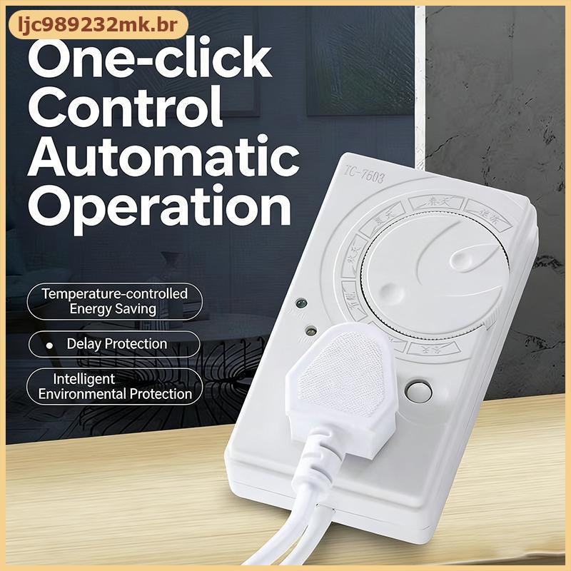 [MYBR] Termostato De Geladeira Temporizador Eletrônico Controlador Interruptor De Atraso Para Armazenamento A Frio Equip