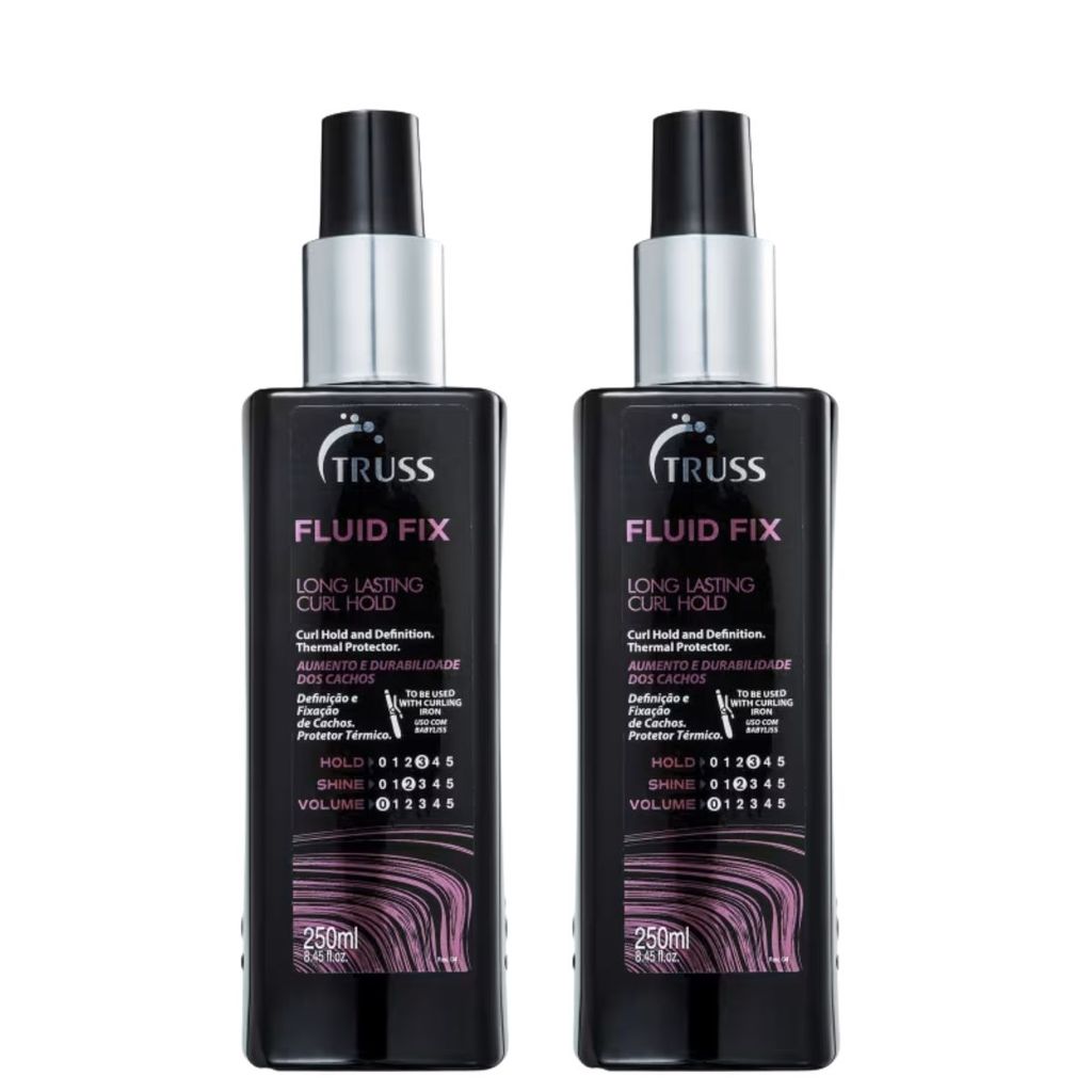 Kit 2 Fluid Fix - Ativador de Cachos Truss 250ml