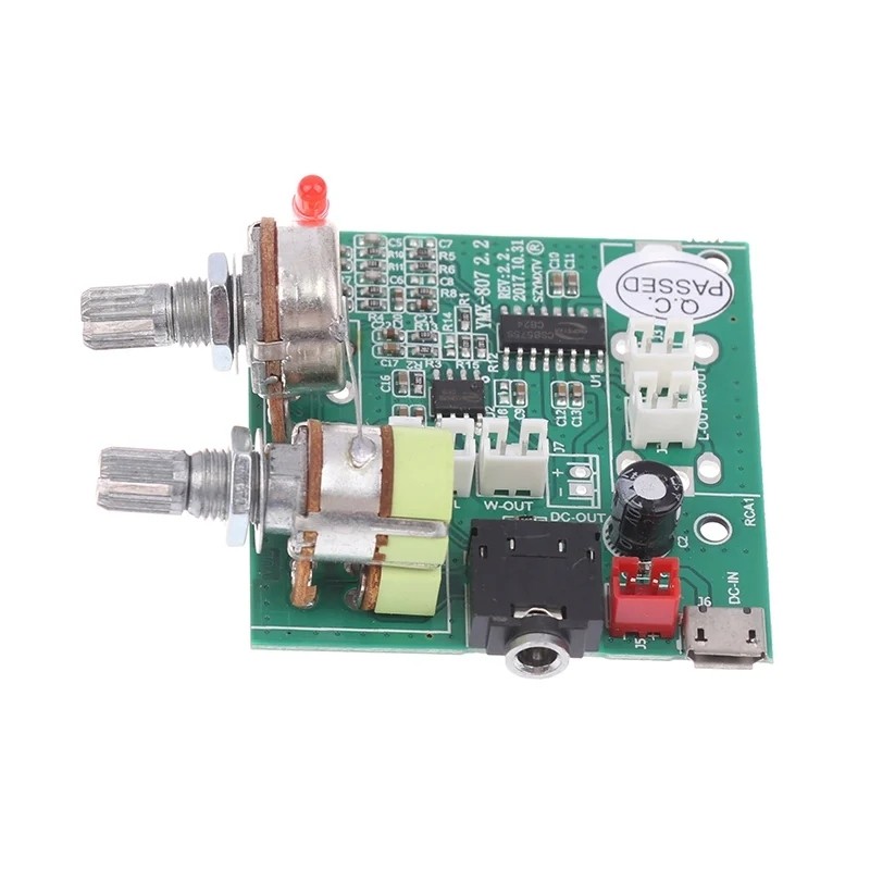 Mini Placa Módulo Amplificador 2.1 Ymx-807 Subwoofer 5v