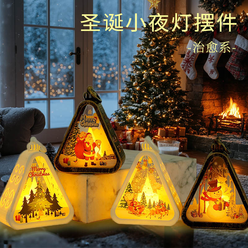Decorações de natal decorações Desktop crianças pequenos presentes atmosfera decoração meninos criativo pequenos ornamen
