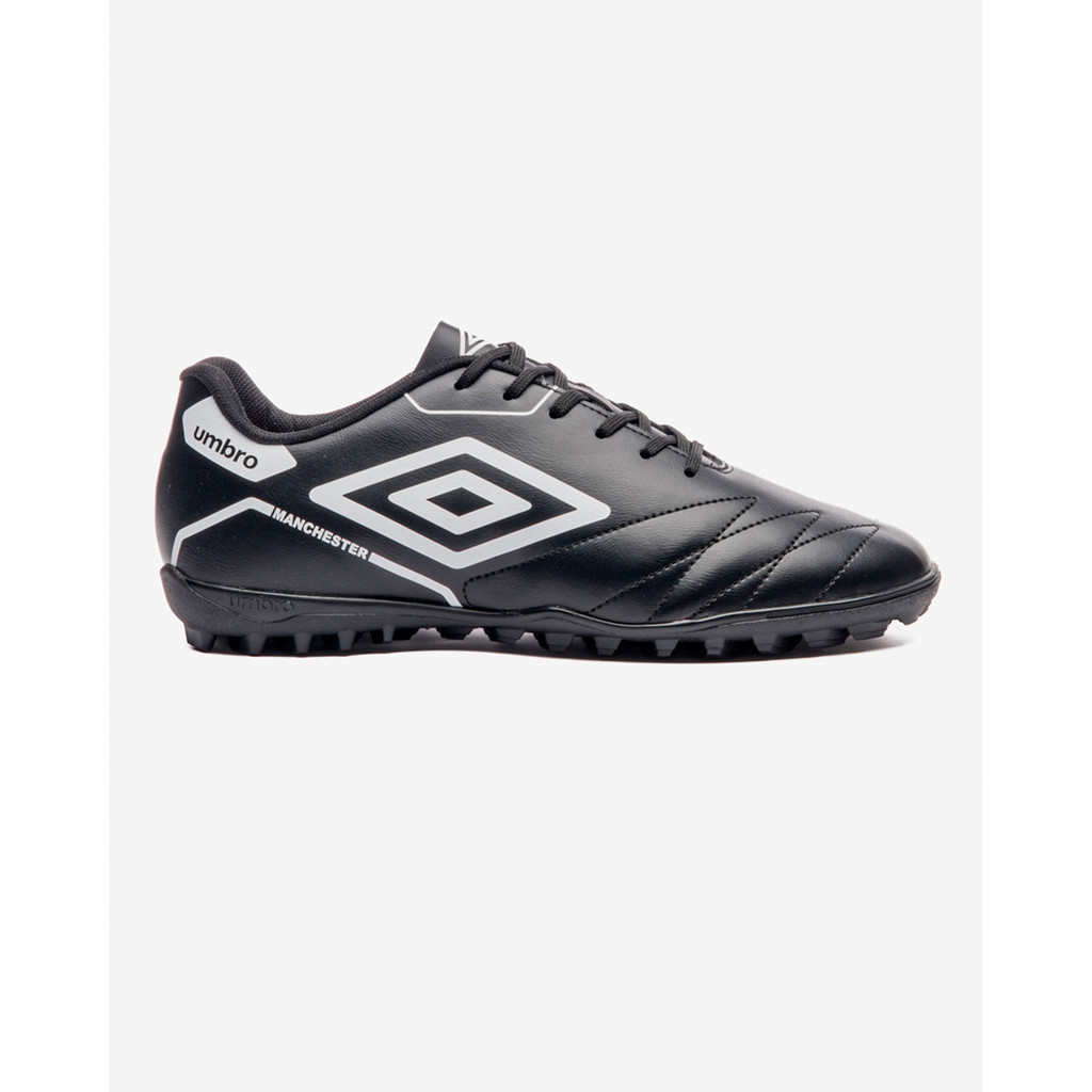 Chuteira Society Infantil Umbro Manchester com Solado de Borracha Antiderrapante