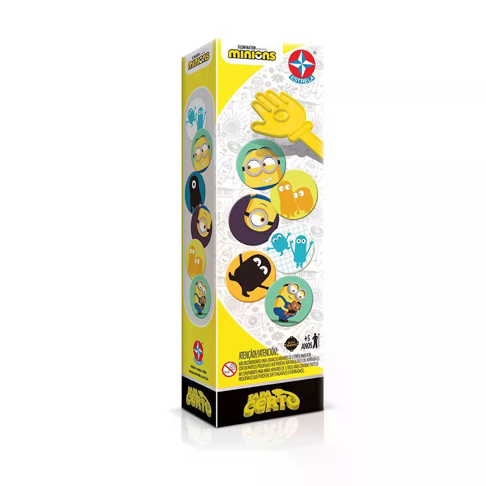 Jogo Tapa Certo Minions 2 - Brinquedos Estrela