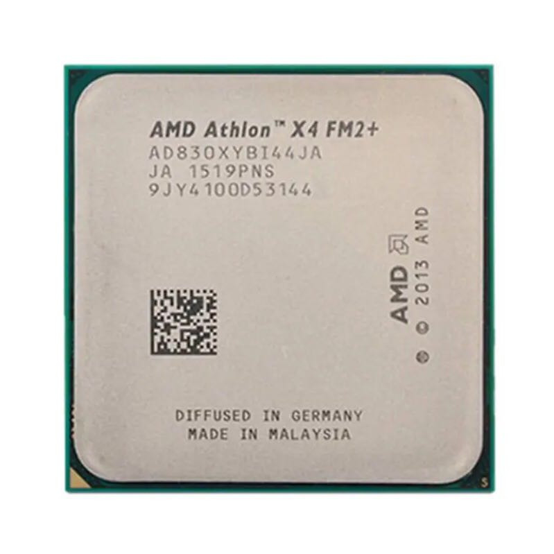 AMD Athlon II X4 730 740 750K 760K 830 840 860K 870K FM2 CPU X4 760 X4 750X X4 850 FM2 CPU quad-core não integra gráfico — imagem 2 de 2