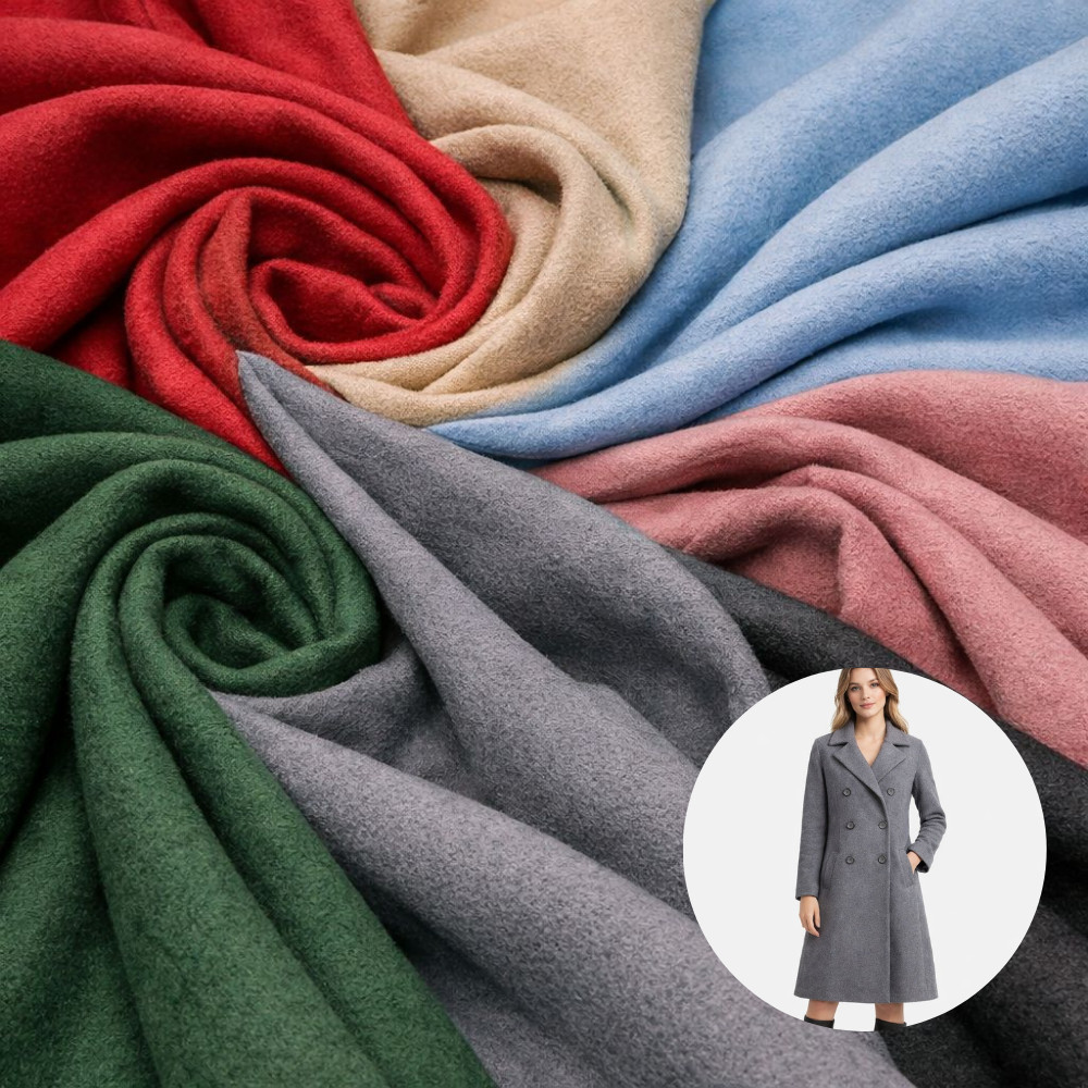 2 metros - Tecido Lã Batida Inverno Várias Cores (1,5m largura)