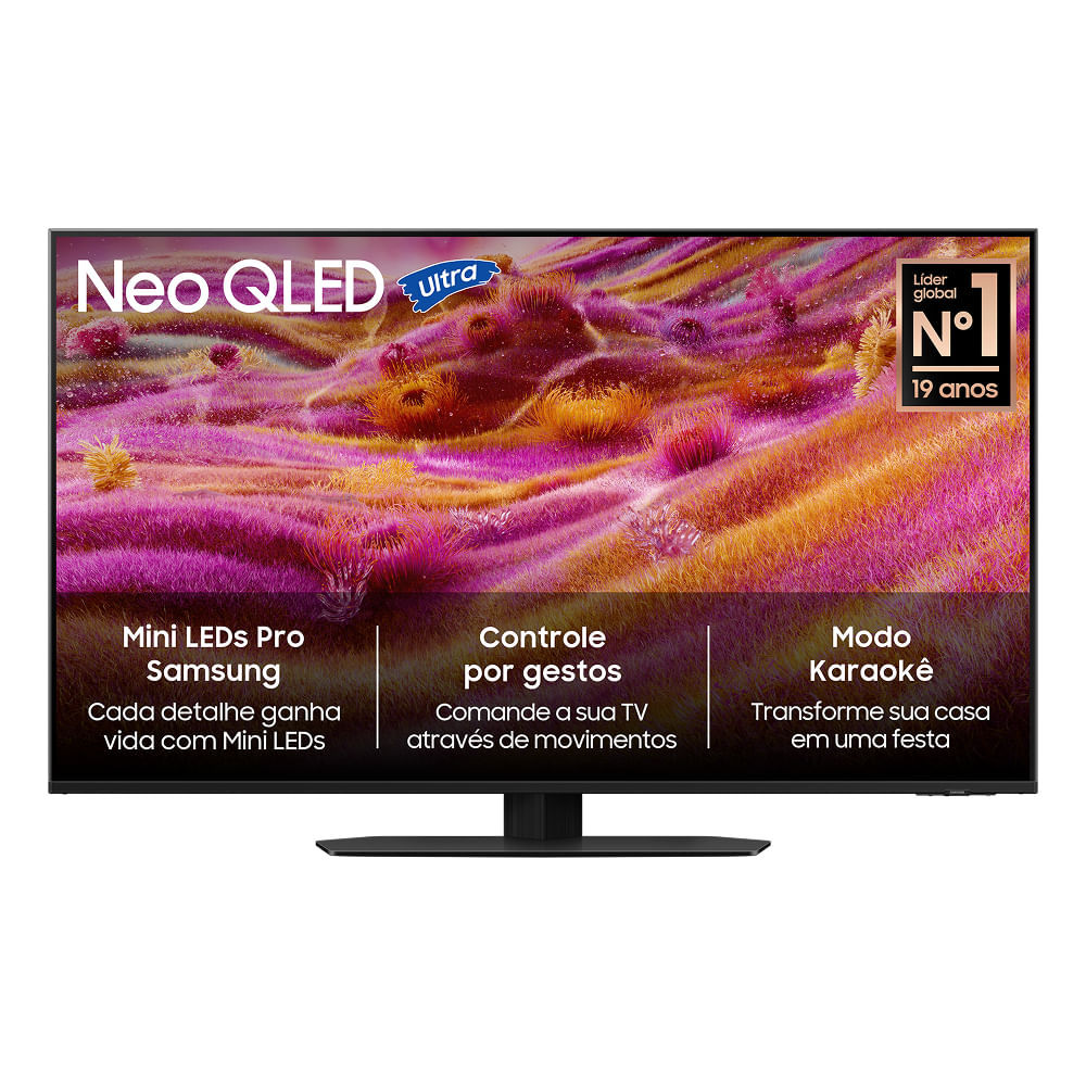 Samsung Vision AI TV 50" NEO QLED Ultra 4K QN90F 2025, Mini LED, Processador com AI, Tela Matte, Modo Game com AI — imagem 2 de 2