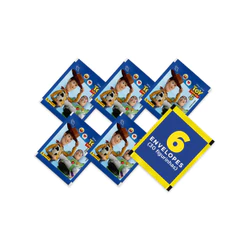 Toy Story 5 - Pack com 6 Envelopes (30 Figurinhas) - Panini - Oficial Disney Pixar