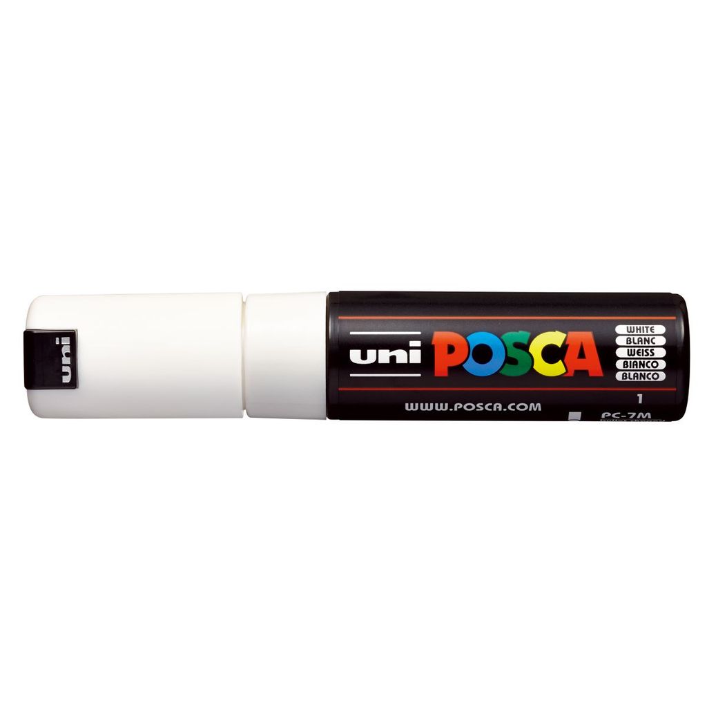 Caneta Posca PC-7M Branco uni-ball · foto 2
