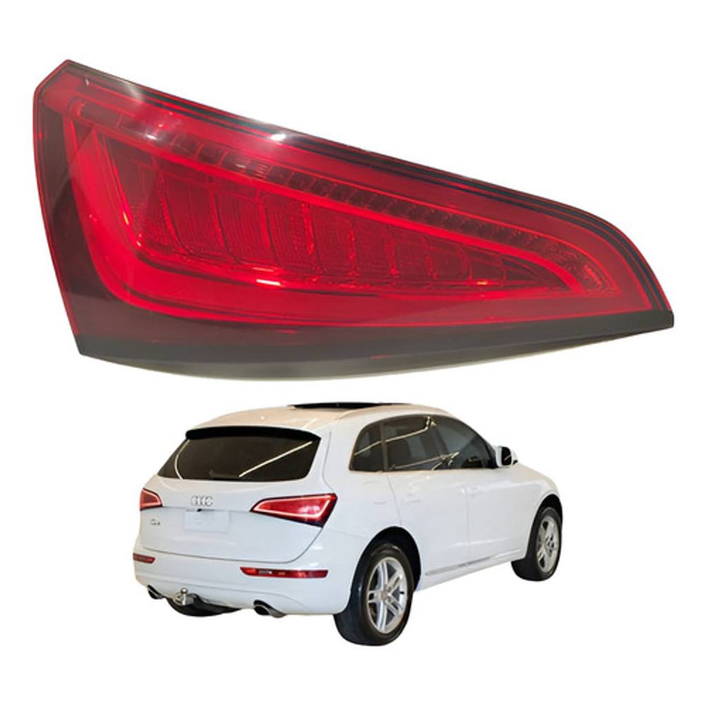 Lanterna Traseira Esquerda Audi Q5 Sq5 Tfsi 2014 2015 Esquerdo/motorista Vermelho