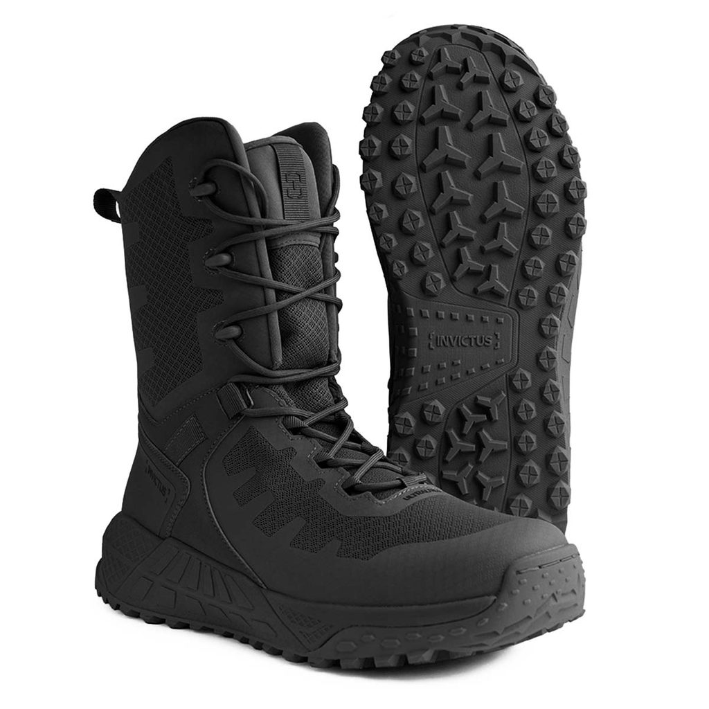 Bota Coturno Arion 2.0 8" Tática Militar Reforçada Profissional Invictus