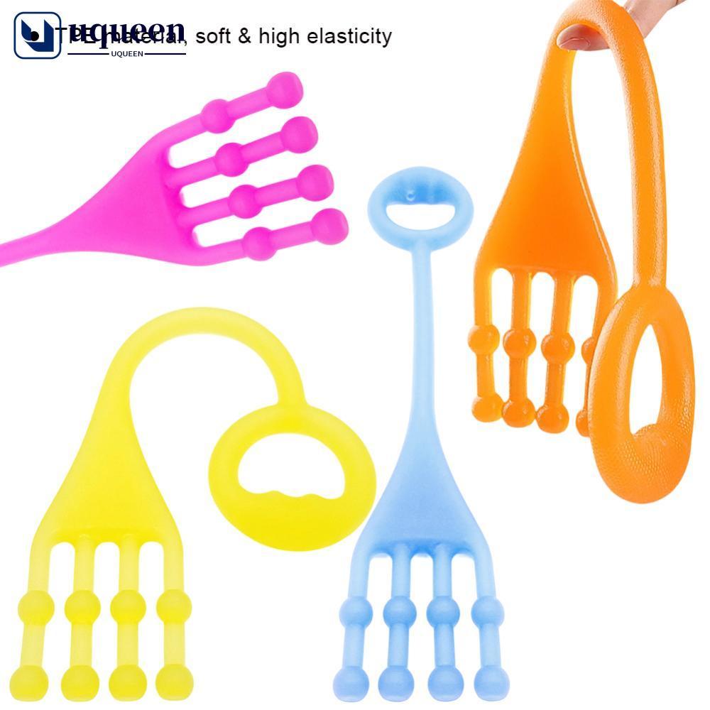 UQUEEN Toe Loop Resistência Banda 2 Seções Expansor De Peito Abridor De Ombro Corda Elástica Braço Trainer Corpo Moldar 