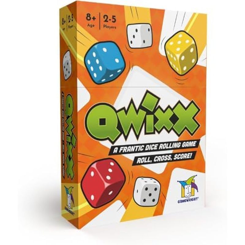 Jogo De Dados Qwixx Fast Family-Jogabilidade Rápida De 15 Minutos , Fácil De Aprender , Estratégia & amp ; Sorte , Festa