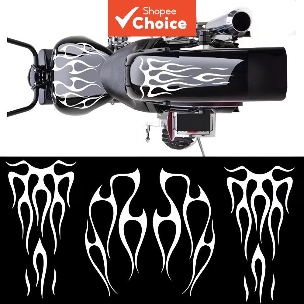 Kit de adesivos para tanque de combustível e guarda-lama de motocicleta, modelo universal