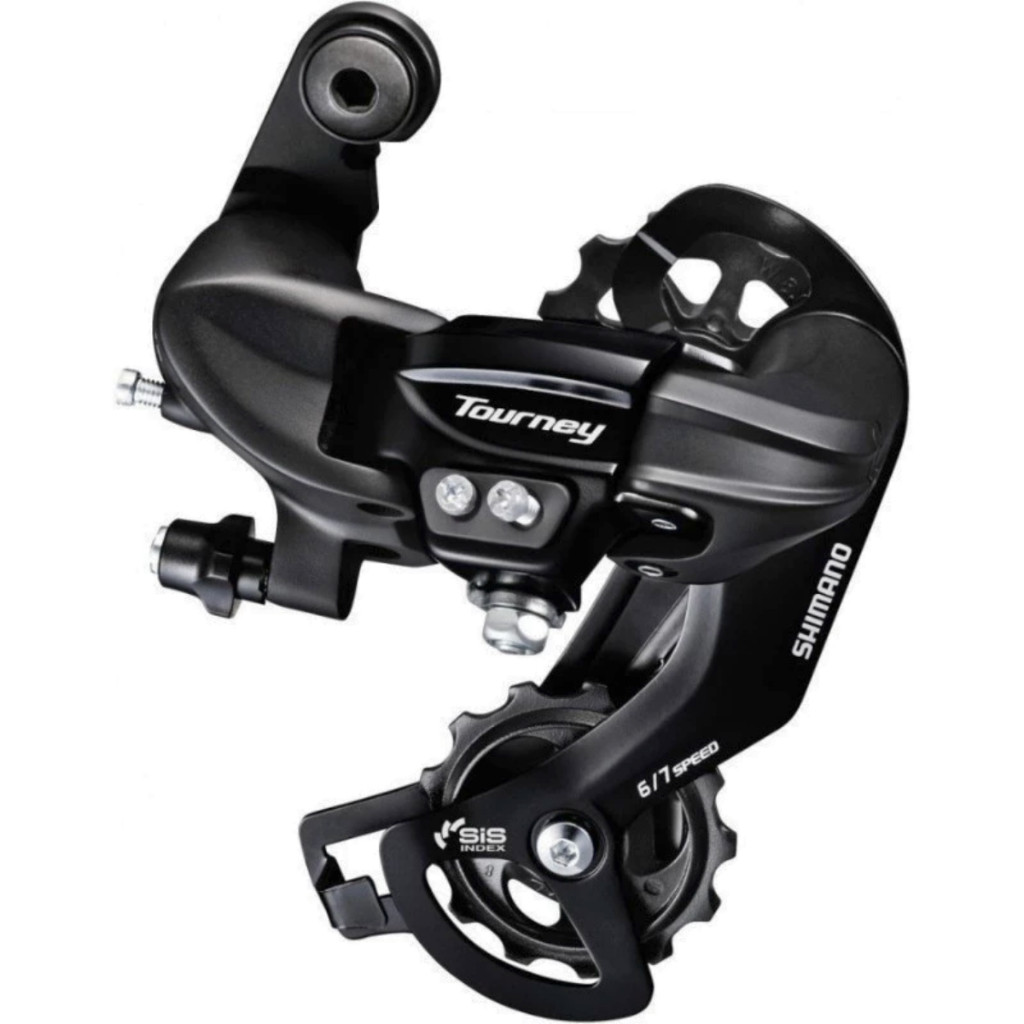 Cambio Traseiro Para Bike Bicicleta Shimano TY300 S/ Gancheira Tourney 6/7v