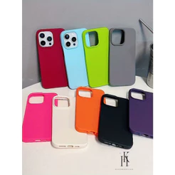 HK-Capinha Case Silicone Aveludada Para iPhone 11/11 Pro/11 Pro Max Premium