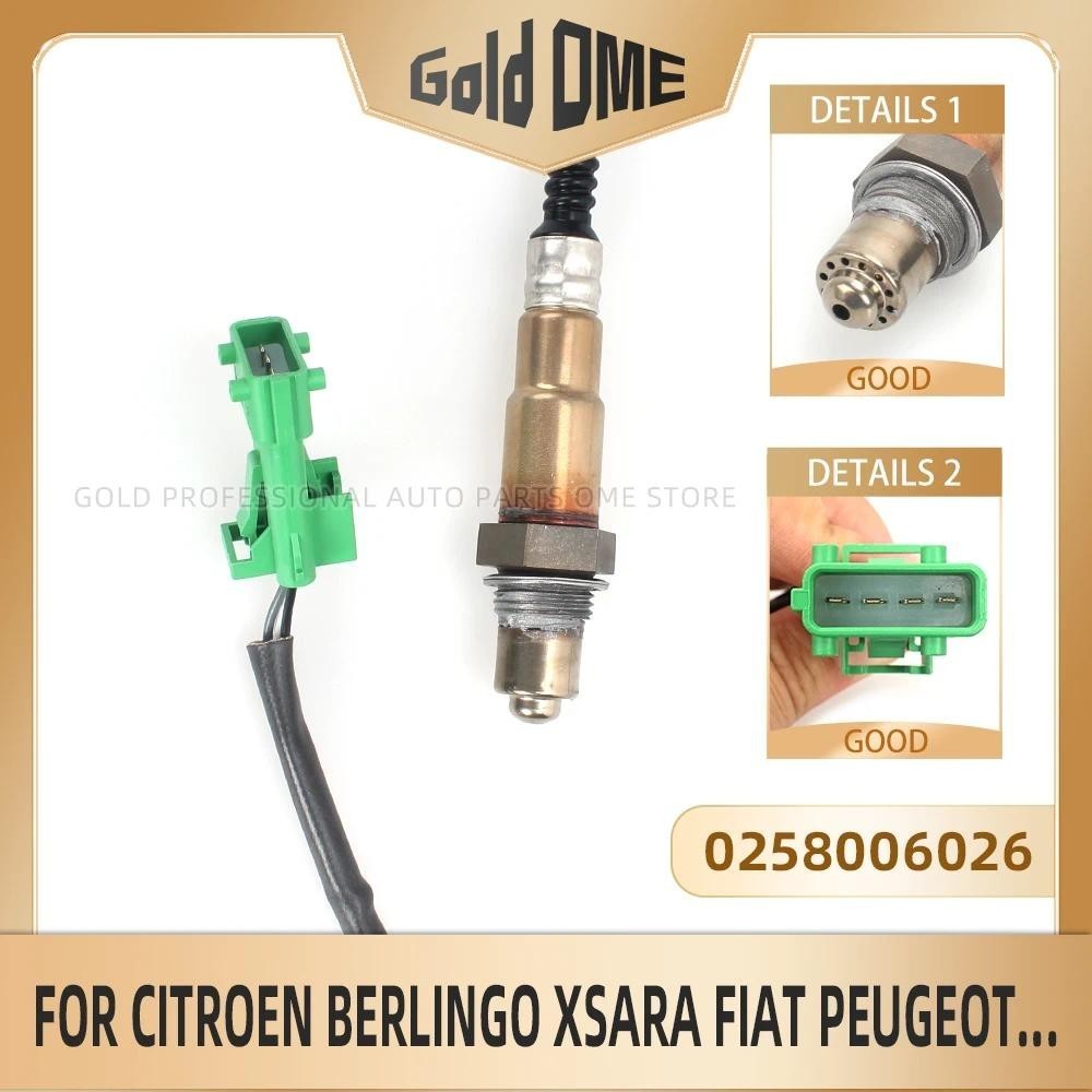 Sensor De Oxigênio Lambda Sonda Para Citroen Berlingo C3 C4 Xsara Fiat Peugeot 206 306 307 406 407 607 806 0258006026 16