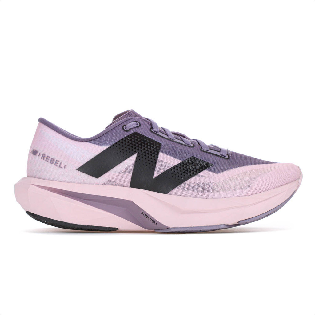 Tênis New Balance Fuelcell Rebel V4 Rosa e Roxo - Feminino