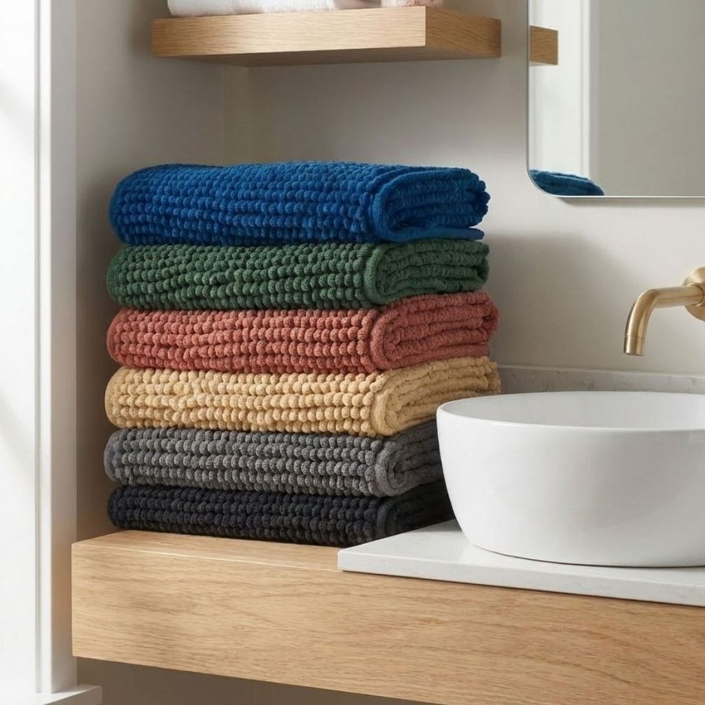 Tapetes de Banheiro Bolinha 40x60 Microfibra Antiderrapante Super Macio e Absorvente
