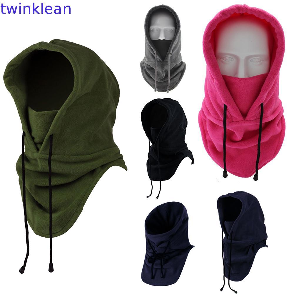 TWINKLEAN Máscara Quente Paintball Snowboard Moto Chapéu Balaclava Capacete Forro Pescoço Mais Rosto Capuz À Prova De Ve