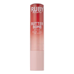 GLOSS EM BASTÃO STICK BUTTER BOMB MACARON RUBY KISSES
