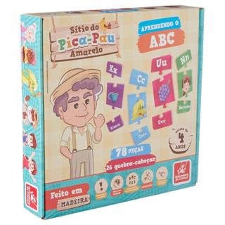 Jogo Aprendendo ABC Sítio Pica Pau Letras Infantil