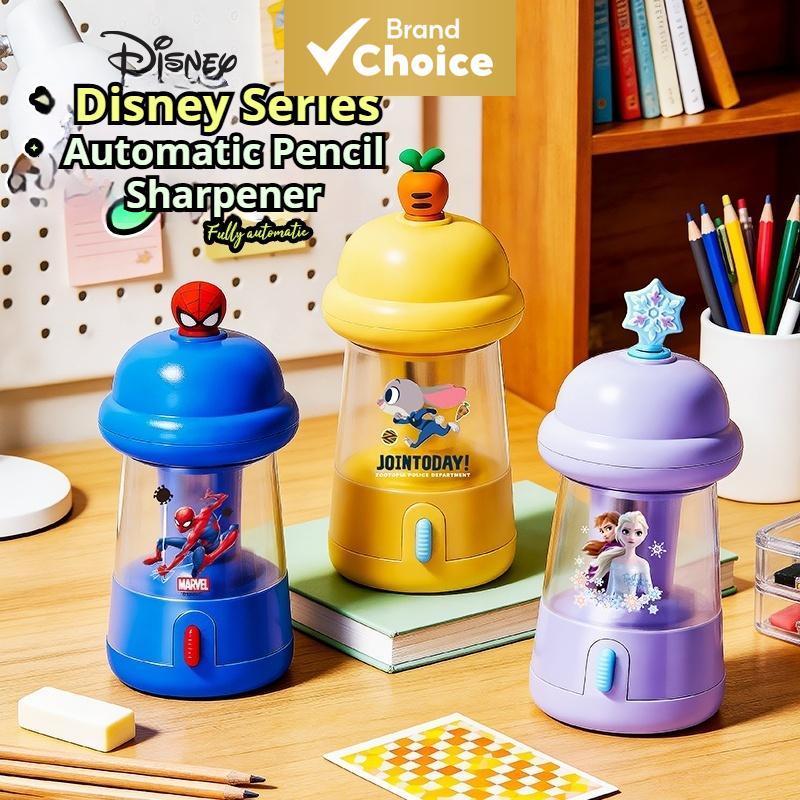 Apontador de Lápis Disney Elétrico: Apontador de Lápis Totalmente Elétrico, de Grande Capacidade e Recarregável